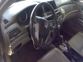 2010 HONDA ACCORD, GRAY, EX-L MODEL, 3.5L, AT.    A26268